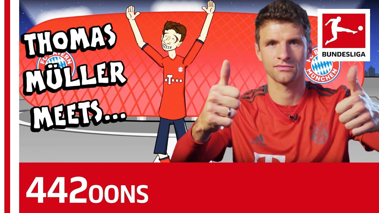 Thomas Müller Meets Thomas Müller - Powered By 442oons background