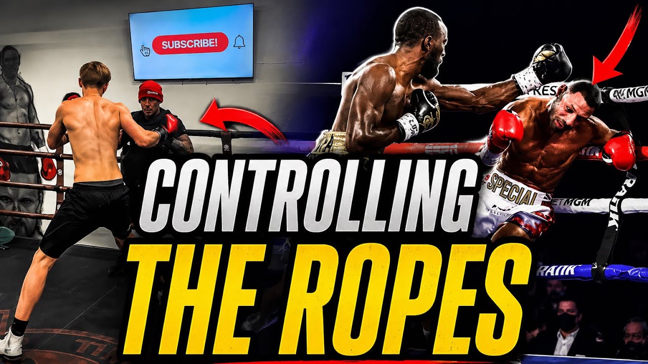 “How to Control the Ropes Like a Pro” #professionalboxing #boxing #fightiq background