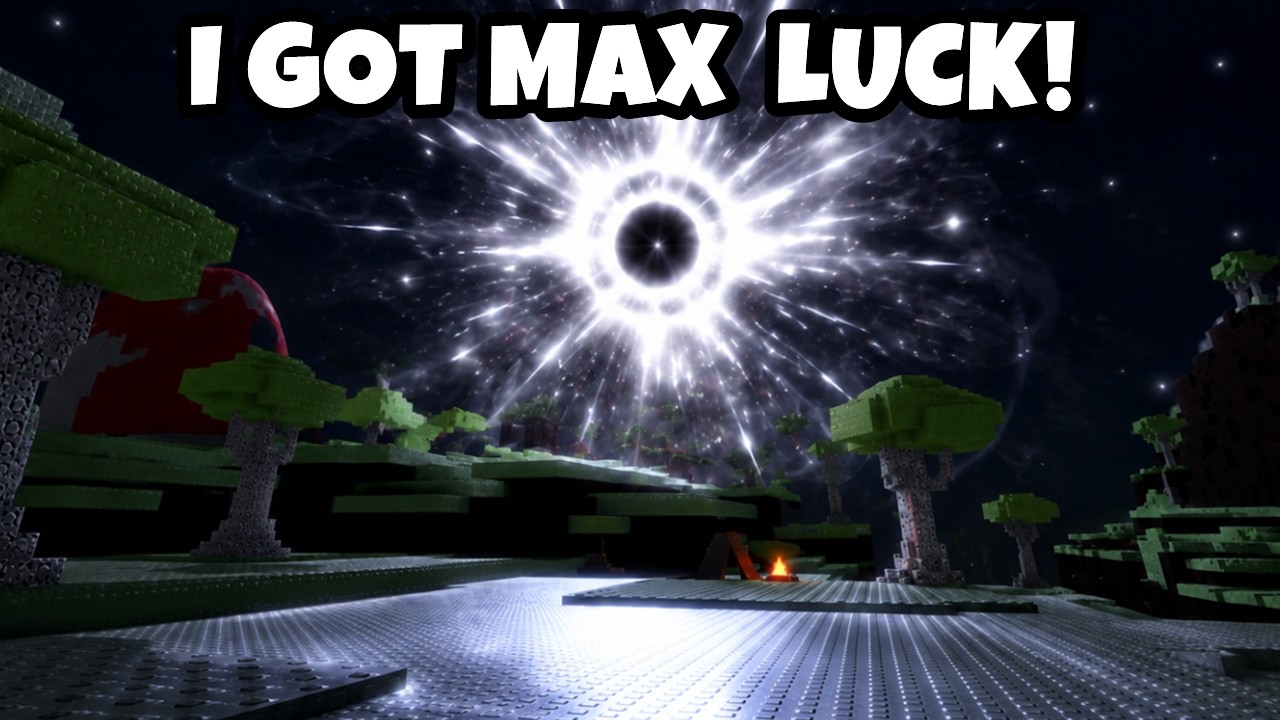I Used All My Luck In Roblox Sol's RNG And Got Super Lucky! background