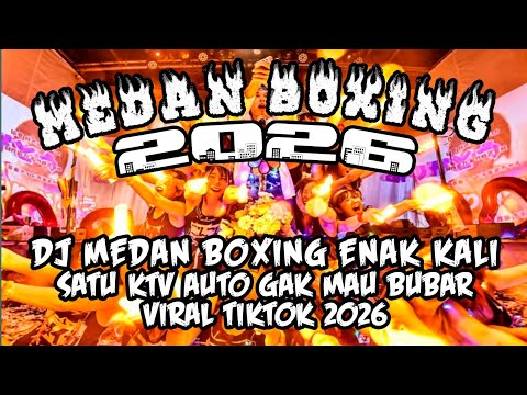 DJ MEDAN BOXING FULL BASS‼️ DJ BOXING MEDAN ENAK KALI | BECAK BOXING TERBARU 2026 background