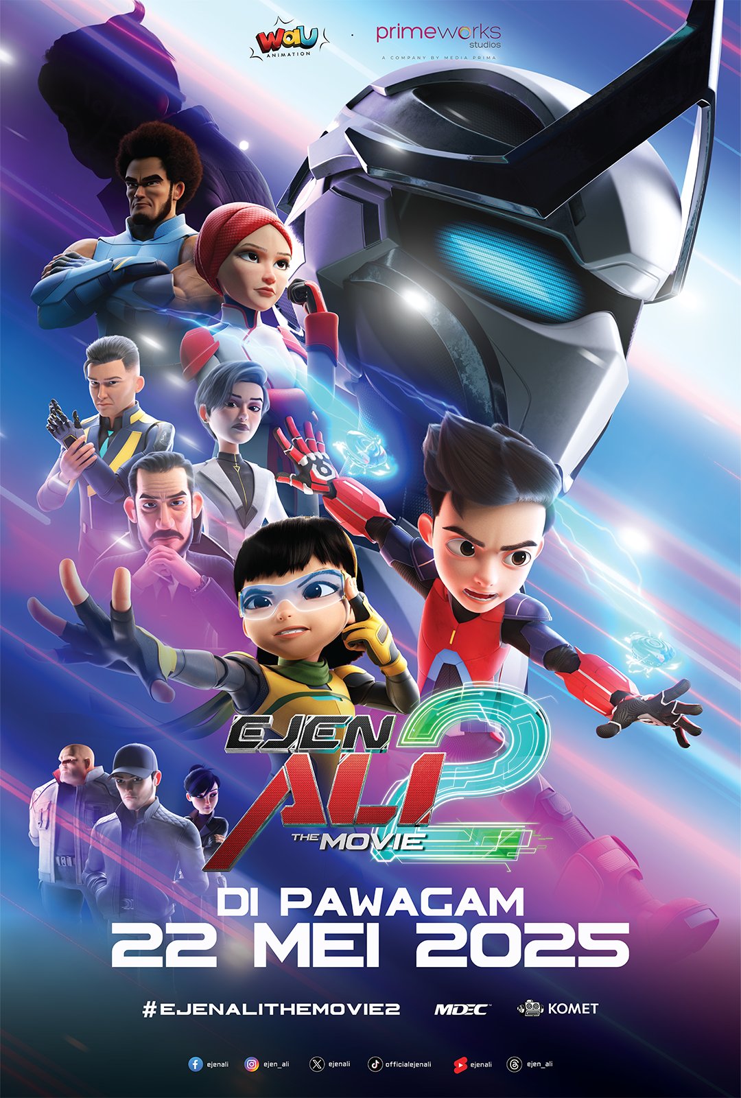 Ejen Ali the Movie 2 background