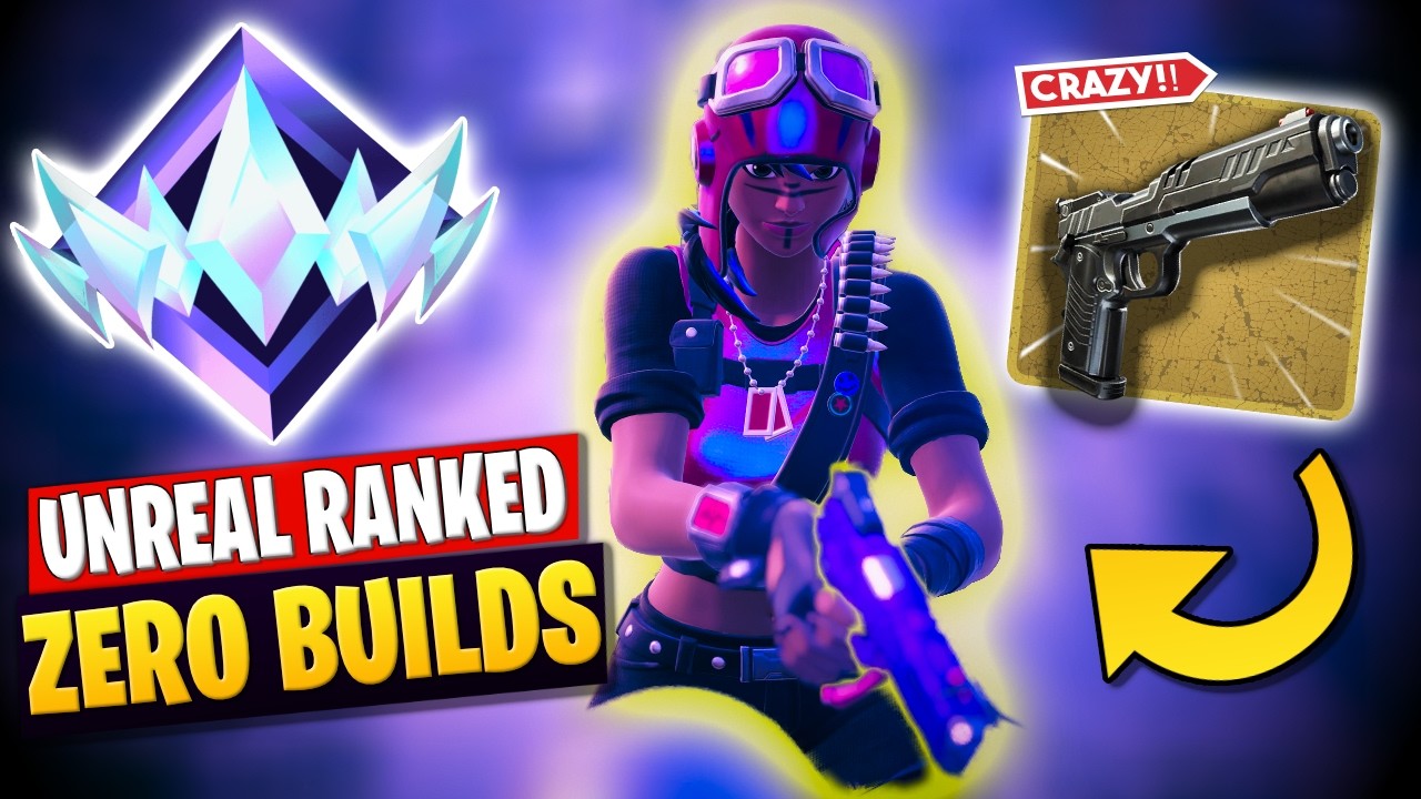 Mythic Pistol is INSANE in ranked! - Unreal Ranked Zero Builds