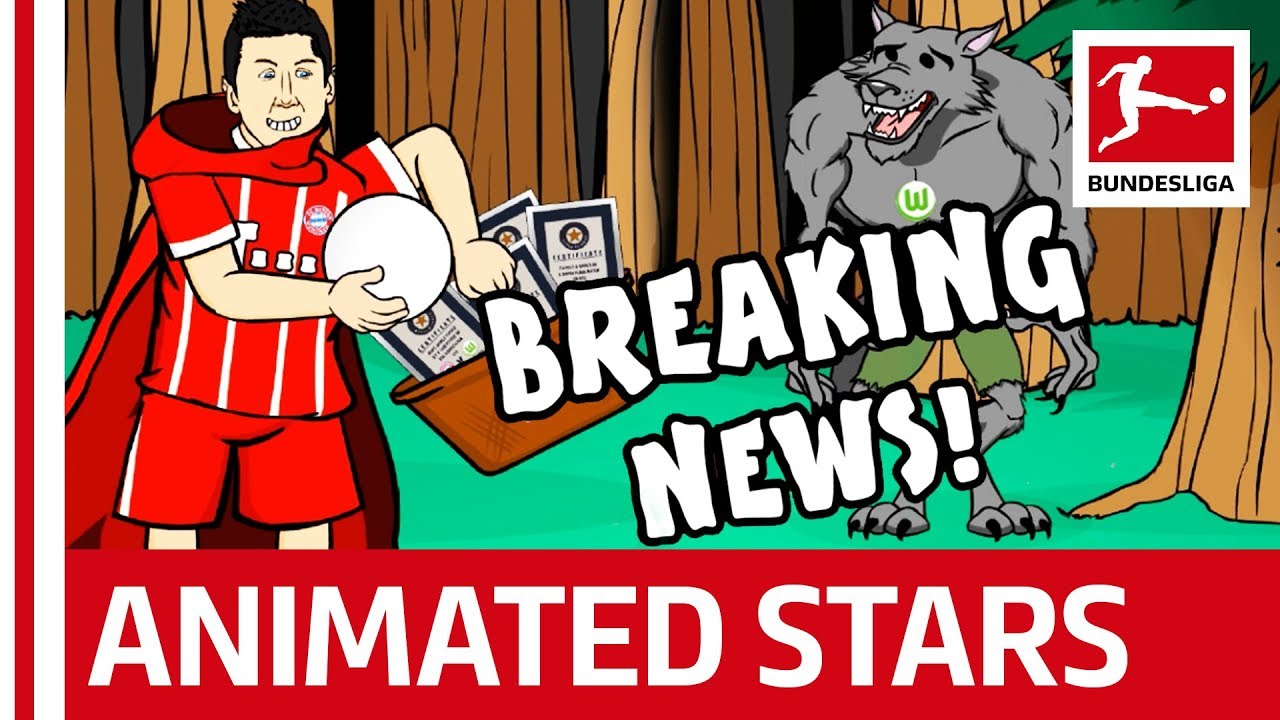 Lewandowski - The Wolf Slayer, Dortmund's Yellow Wall and Werner's Run - Powered by 442oons