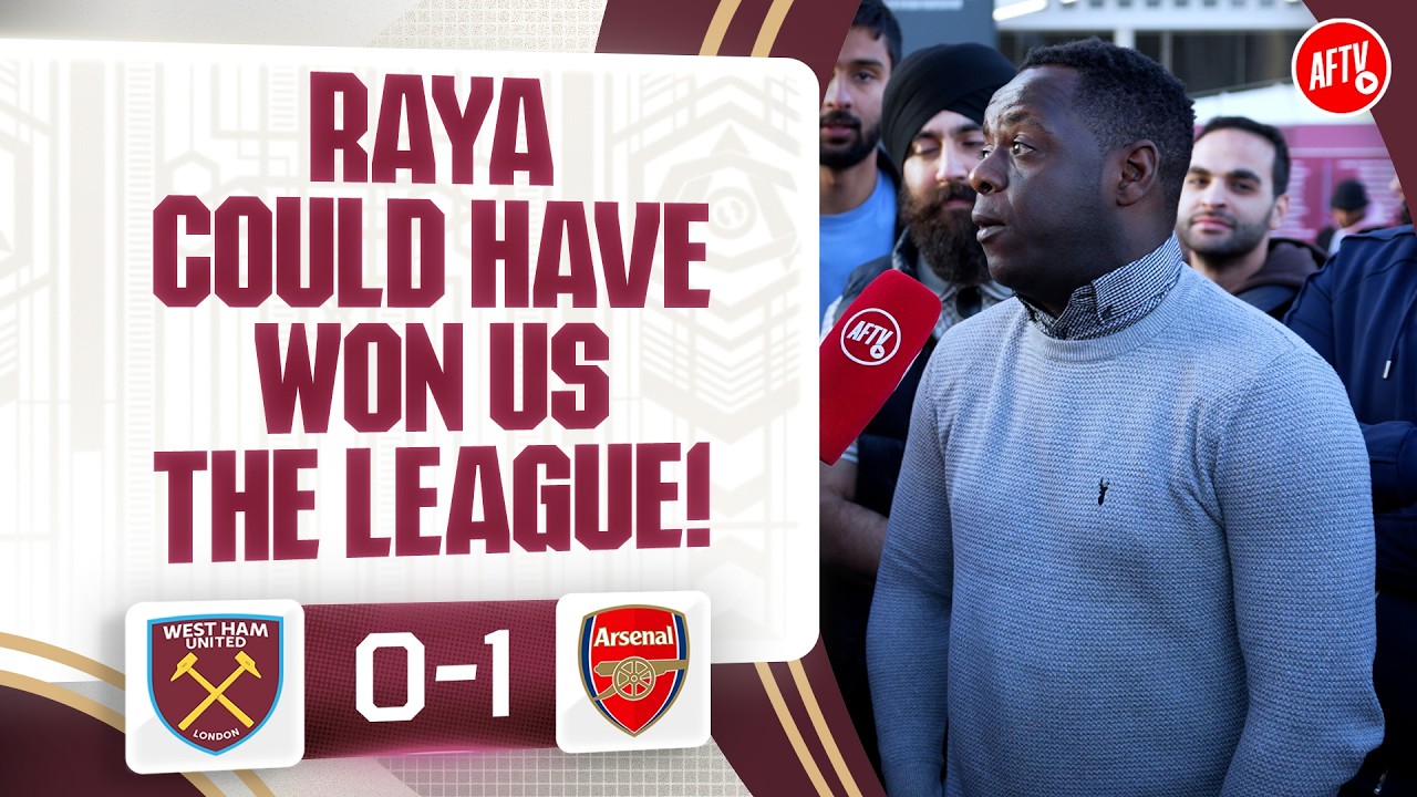 David Raya Could Have Won Us The League! (Jason) | West Ham 0-1 Arsenal