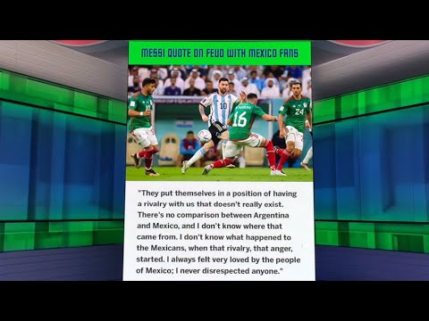 Messi vs Mexico? ЁЯЗ▓ЁЯЗ╜ #futbolamericas background