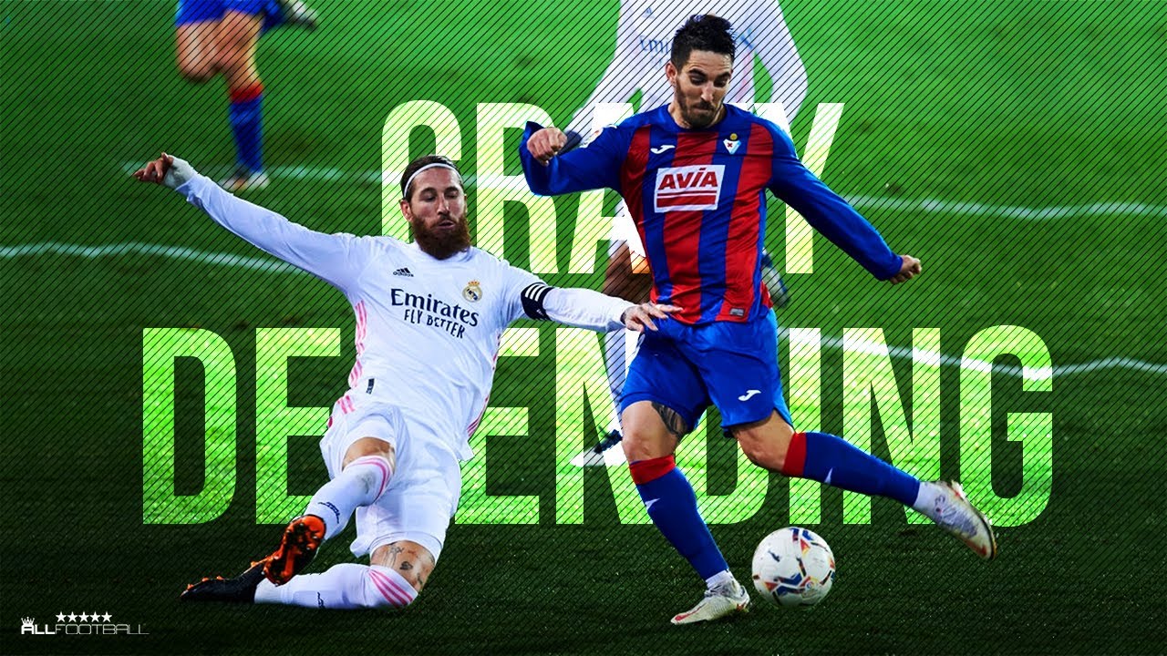 Crazy Football Defensive Skills & Tackles backdrop