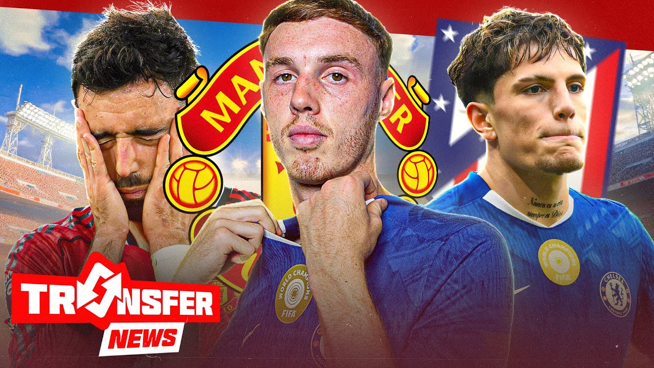 Cole Palmer To Manchester United?! Bruno Fernandes Showdown Talks! | Transfers News background