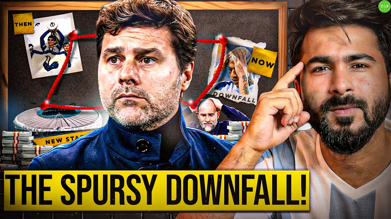 From Title Contenders To Relegation Battle | The Fall of Tottenham Hotspurs background
