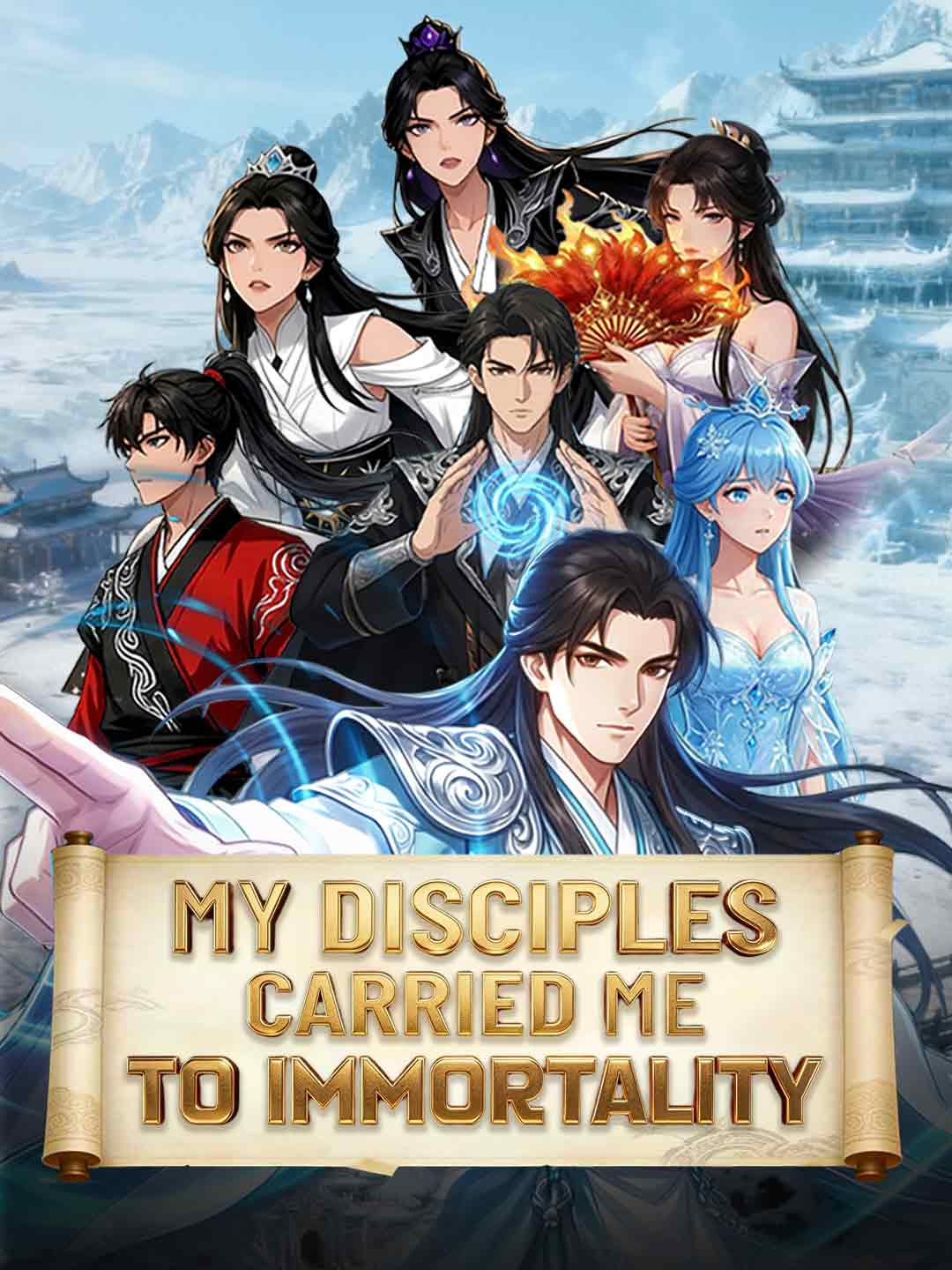 My Disciples Carried Me to Immortality (English-dubbed) poster - similar to No One Messes with Mom