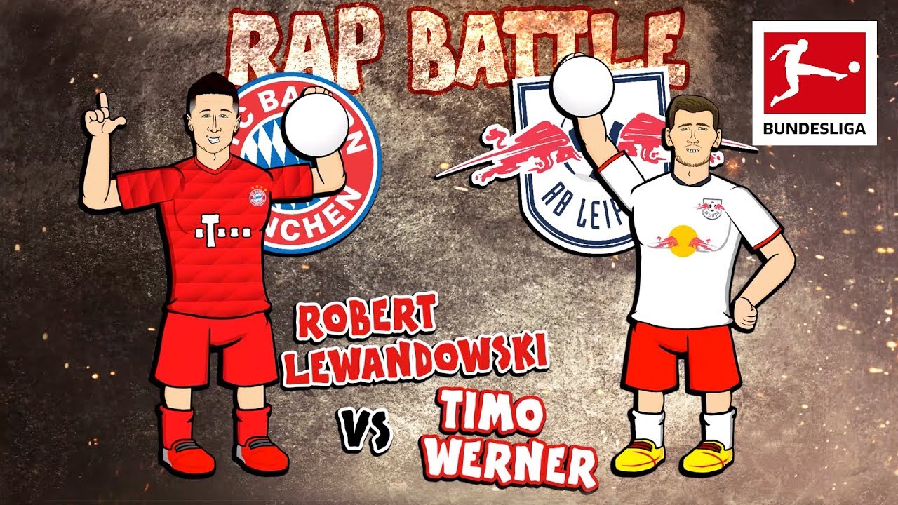 Lewandowski vs. Werner Topscorer Rap Battle - FC Bayern München vs. RB Leipzig - Powered by 442oons