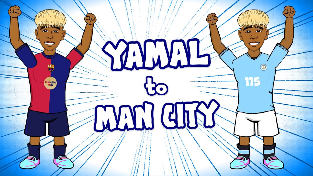 LAMINE YAMAL to MANCHESTER CITY😲 background