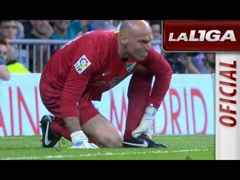 Willy Caballero para penalti a Cristiano Ronaldo - HD background