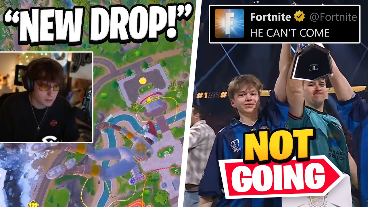 Is Clix Switching Drops? | Fortnite Removes Pros From LAN background