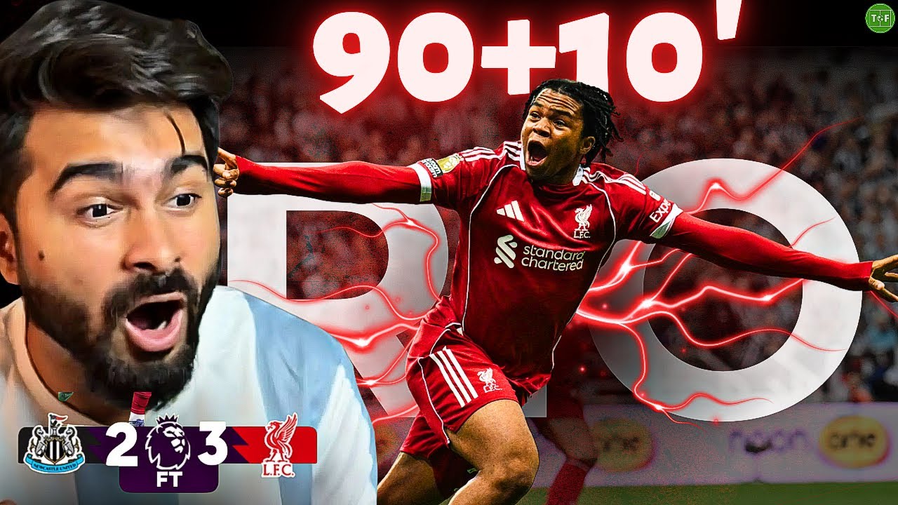 EPIC LIVERPOOL COMEBACK WIN vs NEWCASTLE! | RIO NGUMOHA SCORES! backdrop