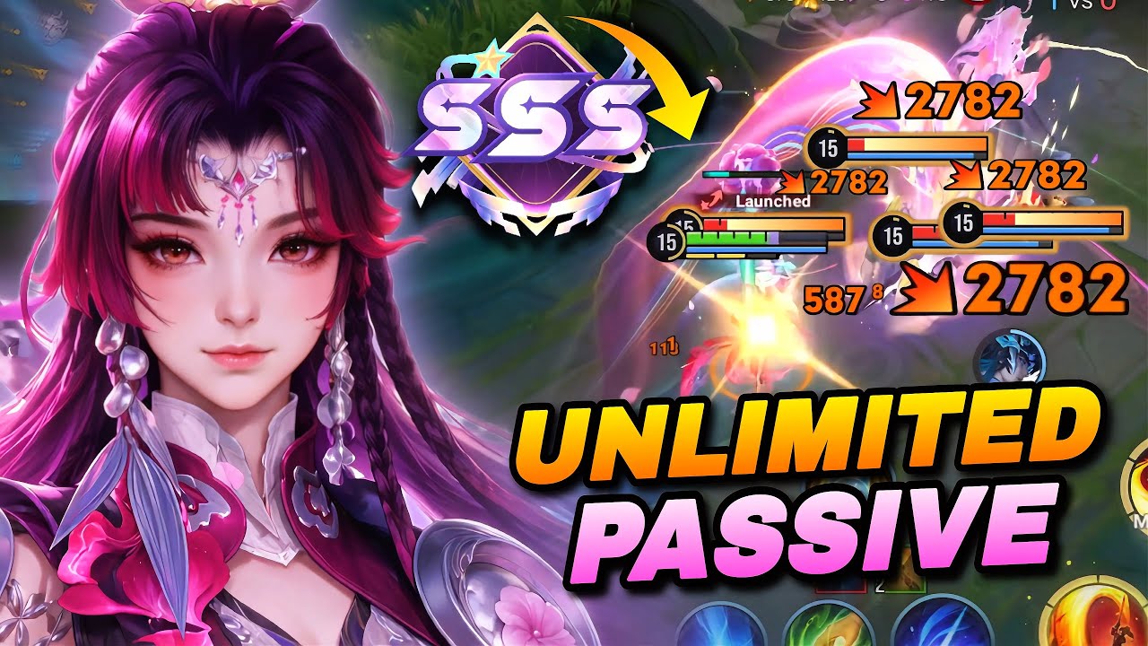 TOP 1 YING UNLIMITED PASSIVE COMBO WITH THIS BROKEN JUNGLE BUILD! | HONOR OF KINGS