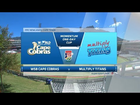 Momentum One-Day Cup | WSB Cape Cobras vs Multiply Titans