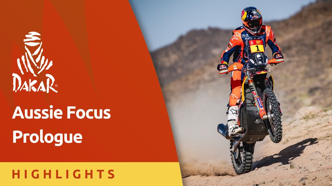 Sanders Shrugs Off Deficit: A Solid Start for Team Australia at the Dakar background