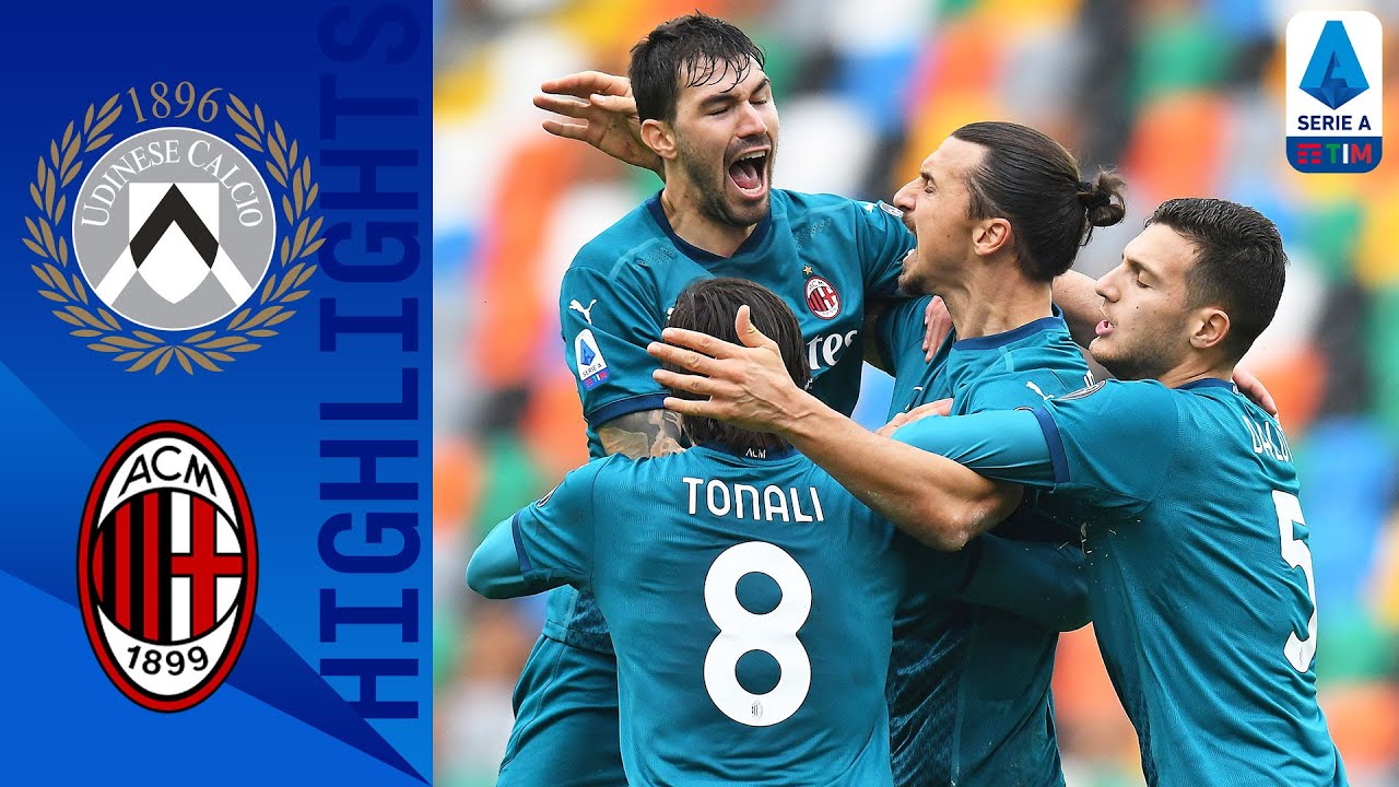 Udinese 1-2 Milan | Milan Stay Top Of The Table After Late Ibrahimovic Strike | Serie A TIM backdrop