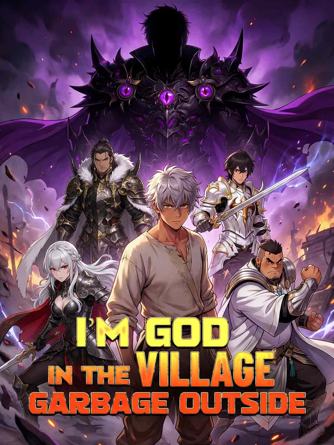 I'm God in the Village, Garbage Outside poster - similar to No One Messes with Mom