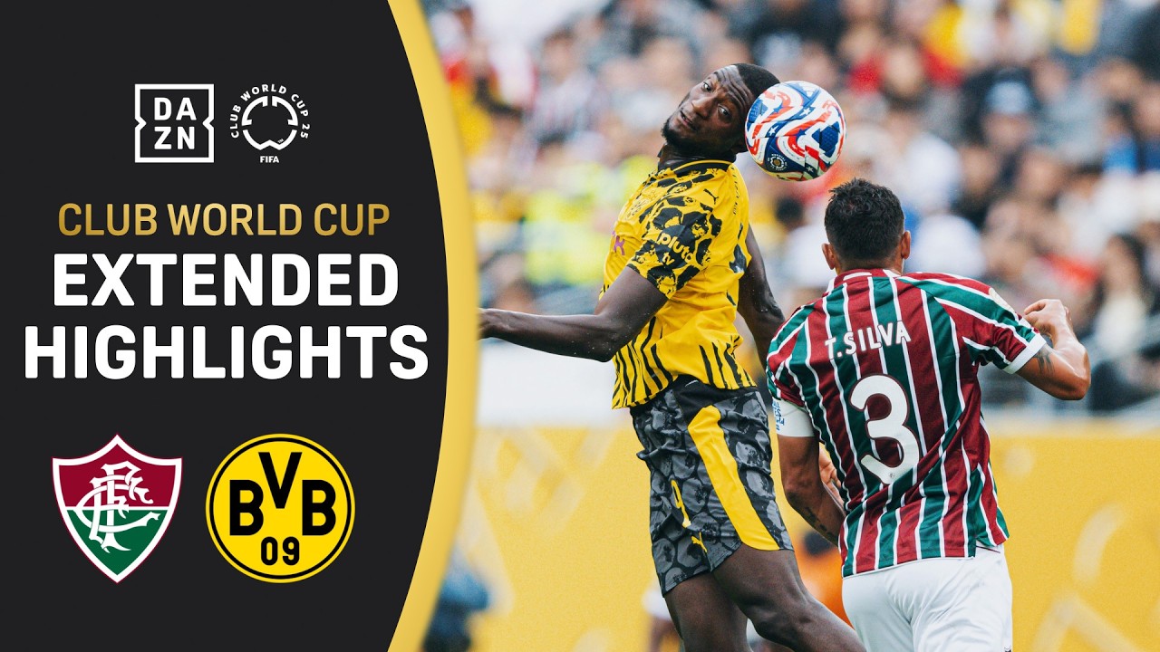 Borussia Dortmund vs. Fluminense | FIFA Club World Cup Extended Highlights background