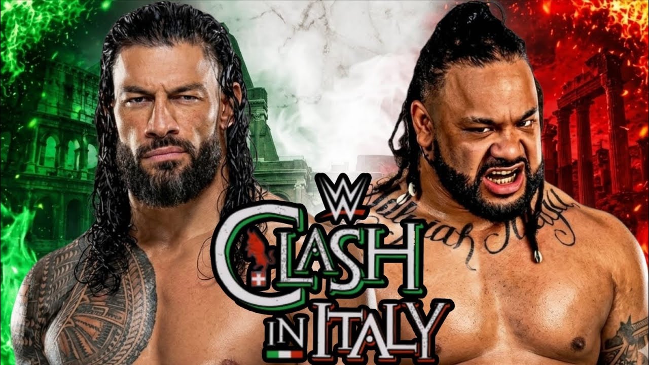 Roman Reigns(C) Vs Jacob Fatu WWE Clash in Italy May 28 2026 WWE2K26 Simulation - FULL MATCH