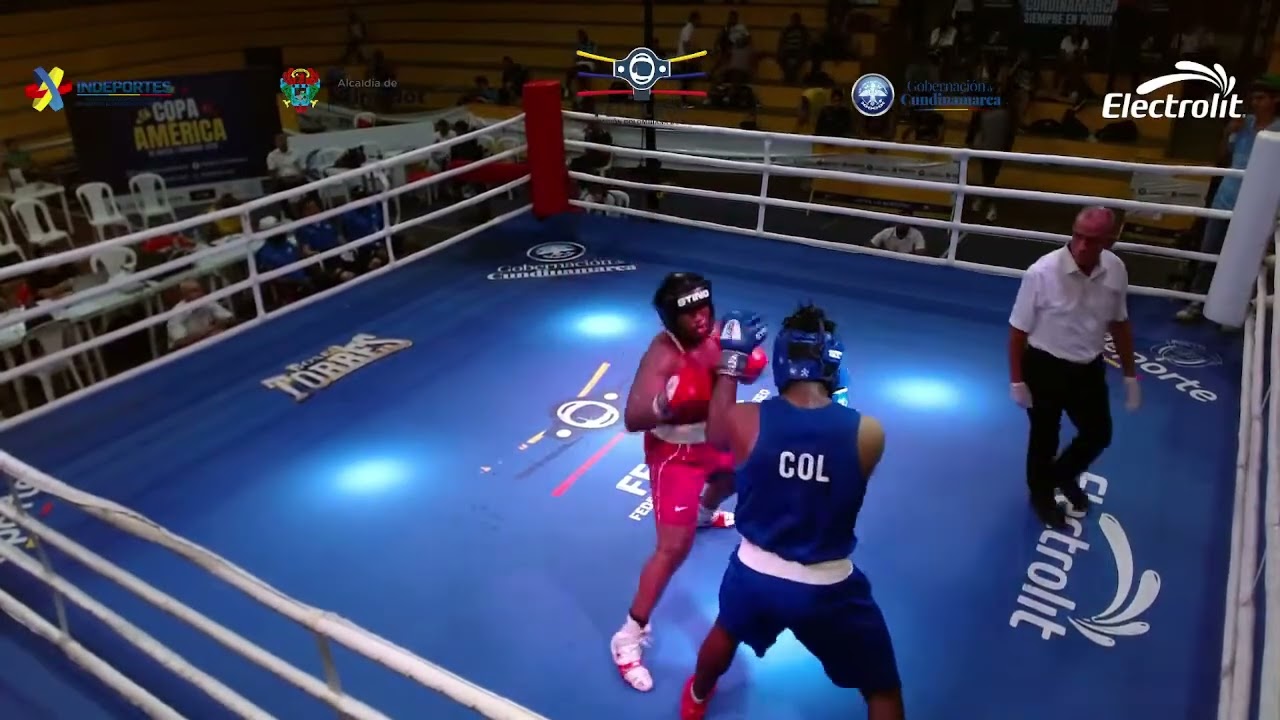 Gilbert Kabamba (USA) vs. Cristian Salcedo (COL) Copa América 2026 (90+kg) background