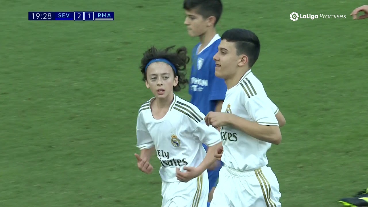 Final: Resumen Sevilla FC vs Real Madrid (3-5) LaLiga Promises Abu Dhabi 2019 background