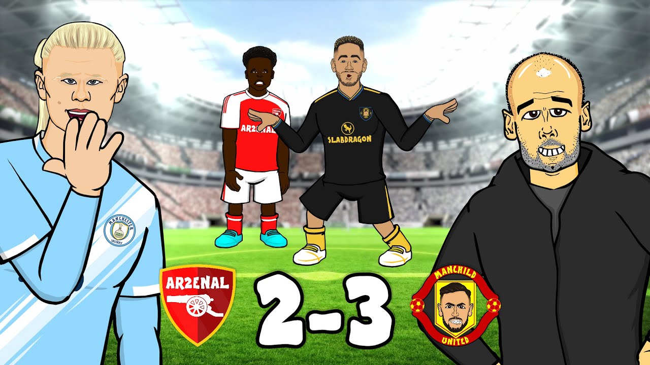 Football REACTS to Arsenal 2-3 Manchester United😂 background