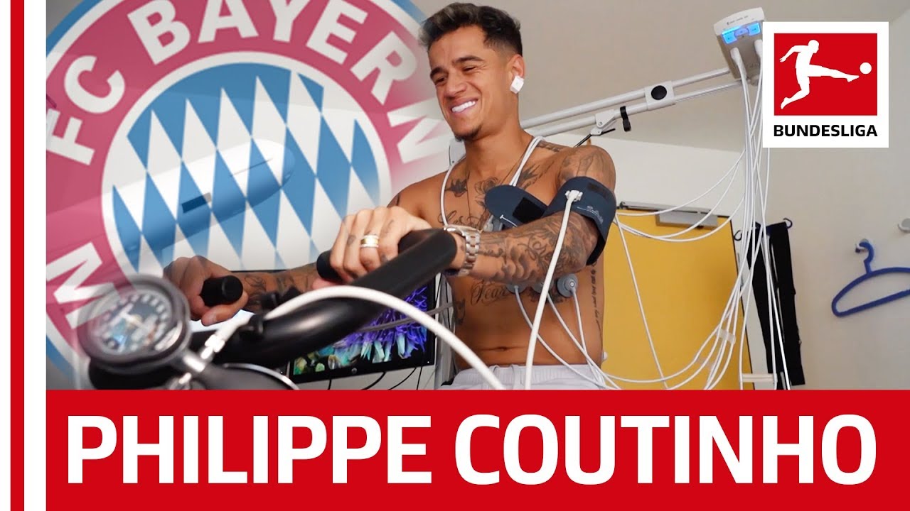 Philippe Coutinho's First Day at FC Bayern München backdrop