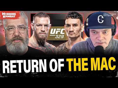McGregor vs. Holloway 2 Official | Conor Returns after 5-Year Hiatus background