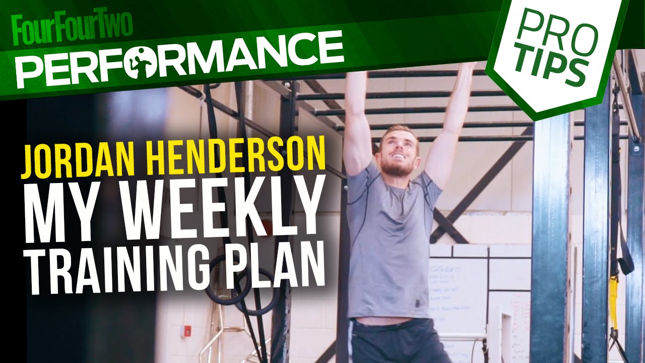 Jordan Henderson | My weekly training plan | Pro level training