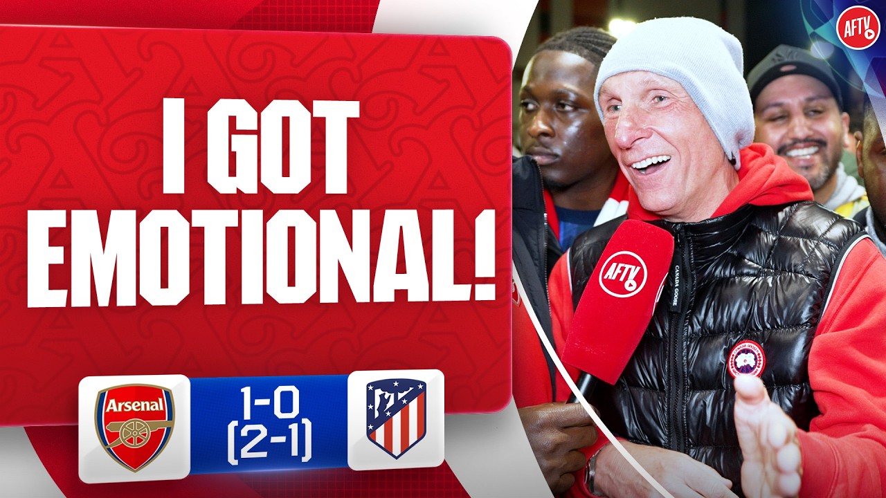 I Got Emotional! (Lee Judges) | Arsenal 1-0 Atlético Madrid