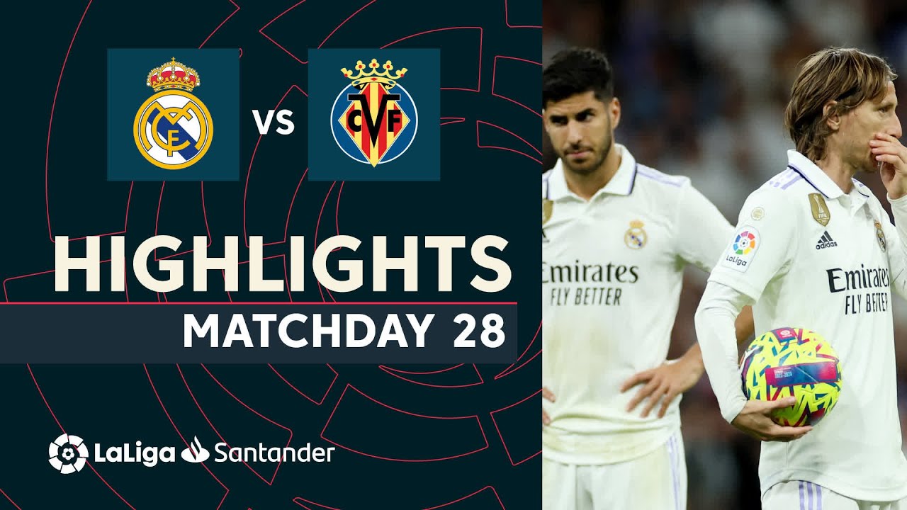 Resumen de Real Madrid vs Villarreal CF (2-3) background