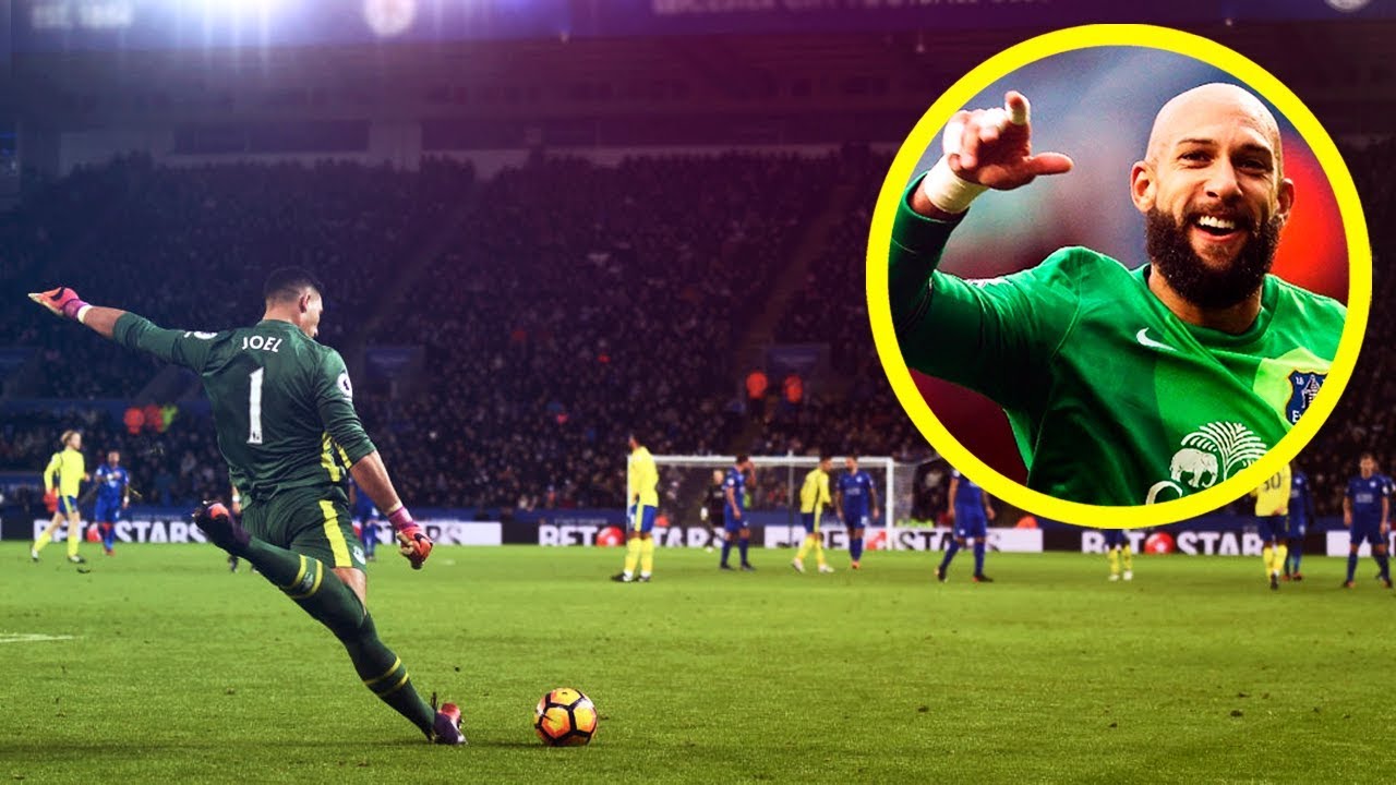 Top 20 CRAZY Long-Range Goals by Goalkeepers • HD background