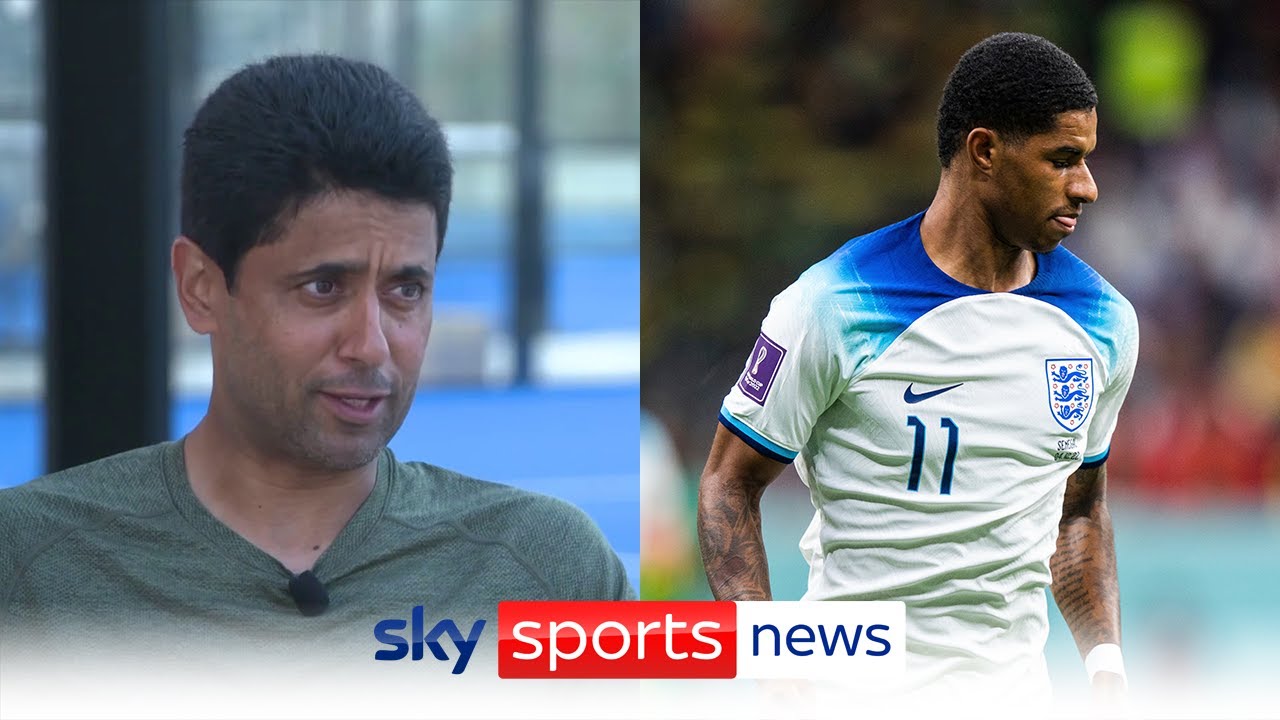 PSG president Nasser Al-Khelaifi on keeping Messi, Mbappe and signing Marcus Rashford backdrop
