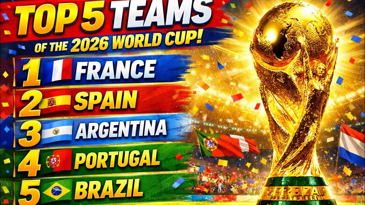 Top Five World Cup teams!