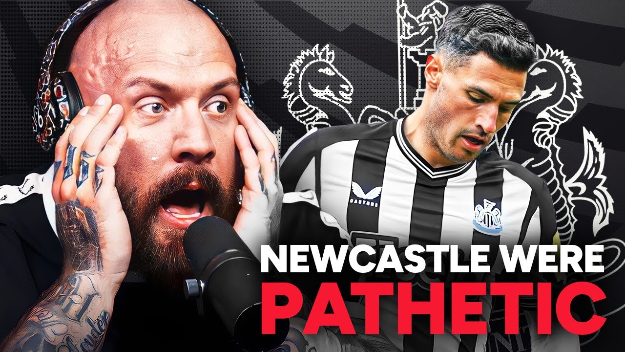 True Geordie BLASTS Newcastle Players after Brighton Defeat background