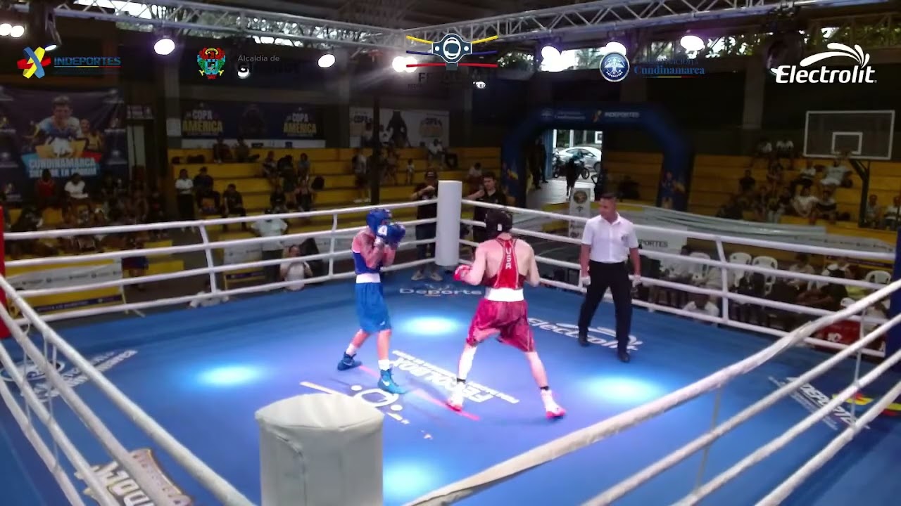 Dustin Jimenez (USA) vs. Juan Pablo Franco (COL) Copa América 2026 (65kg) background