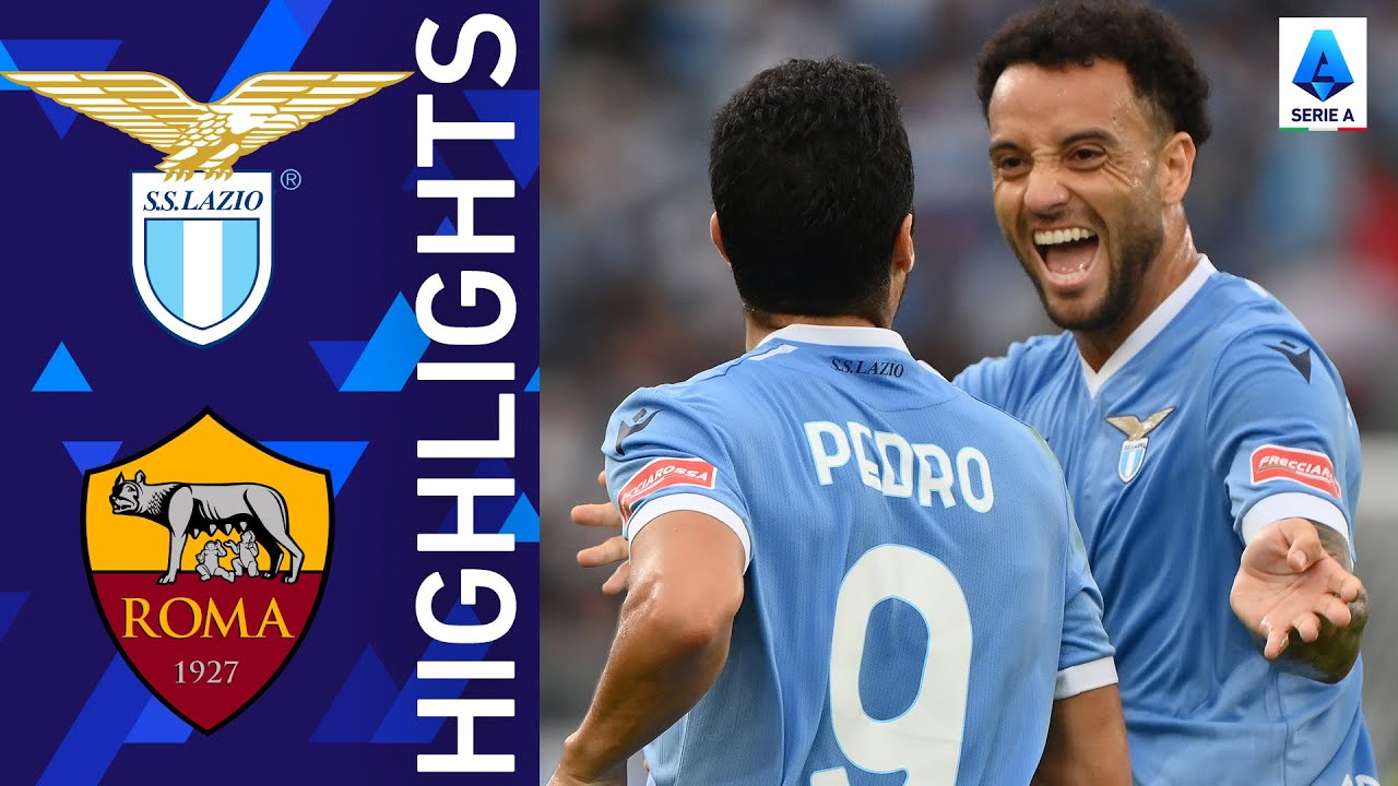 Lazio 3-2 Roma | Lazio win the Roma Derby! | Serie A 2021/22 backdrop