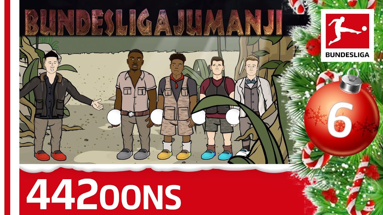 Bundesligajumanji Movie Trailer – powered by 442oons | Bundesliga 2019 Advent Calendar 6