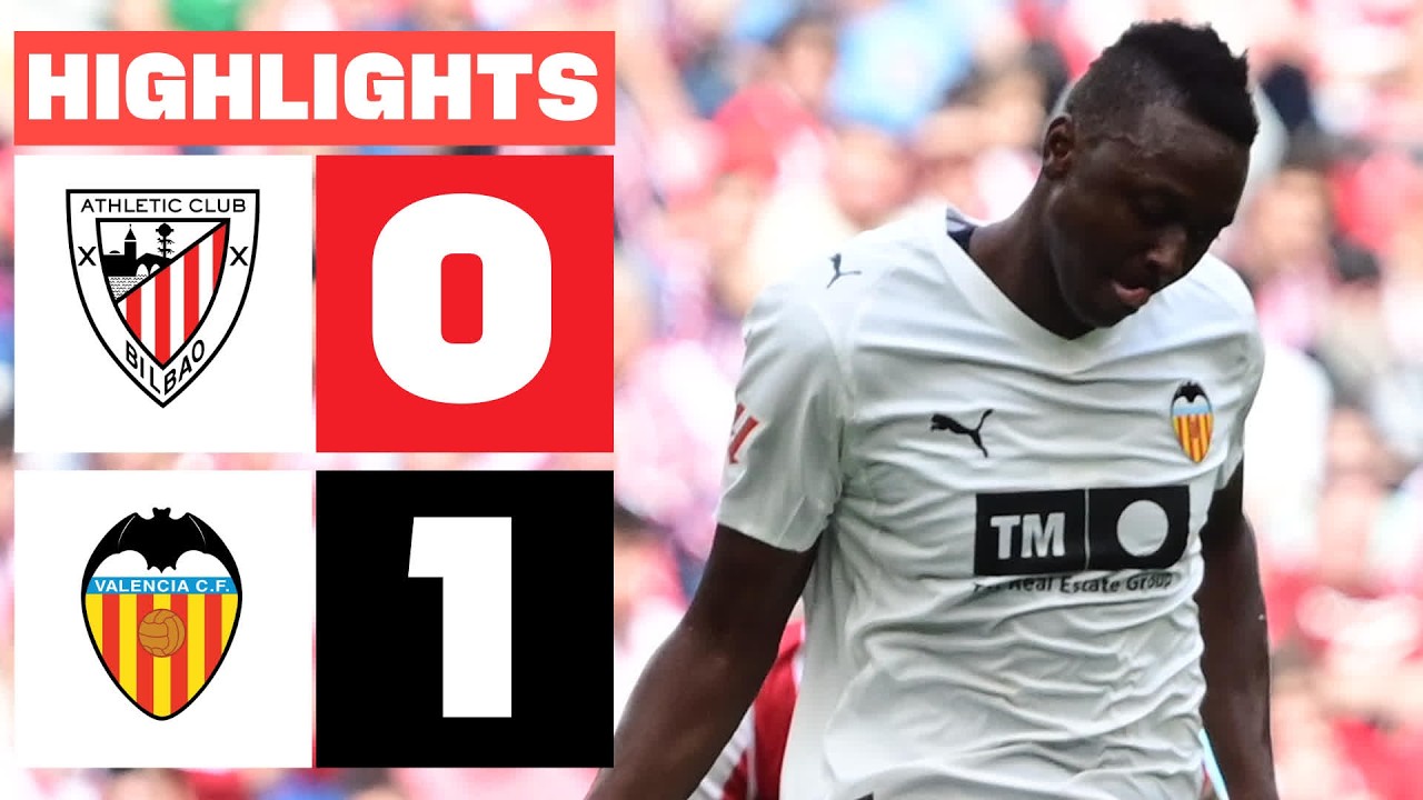 ATHLETIC CLUB 0 - 1 VALENCIA CF | RESUMEN LALIGA EA SPORTS