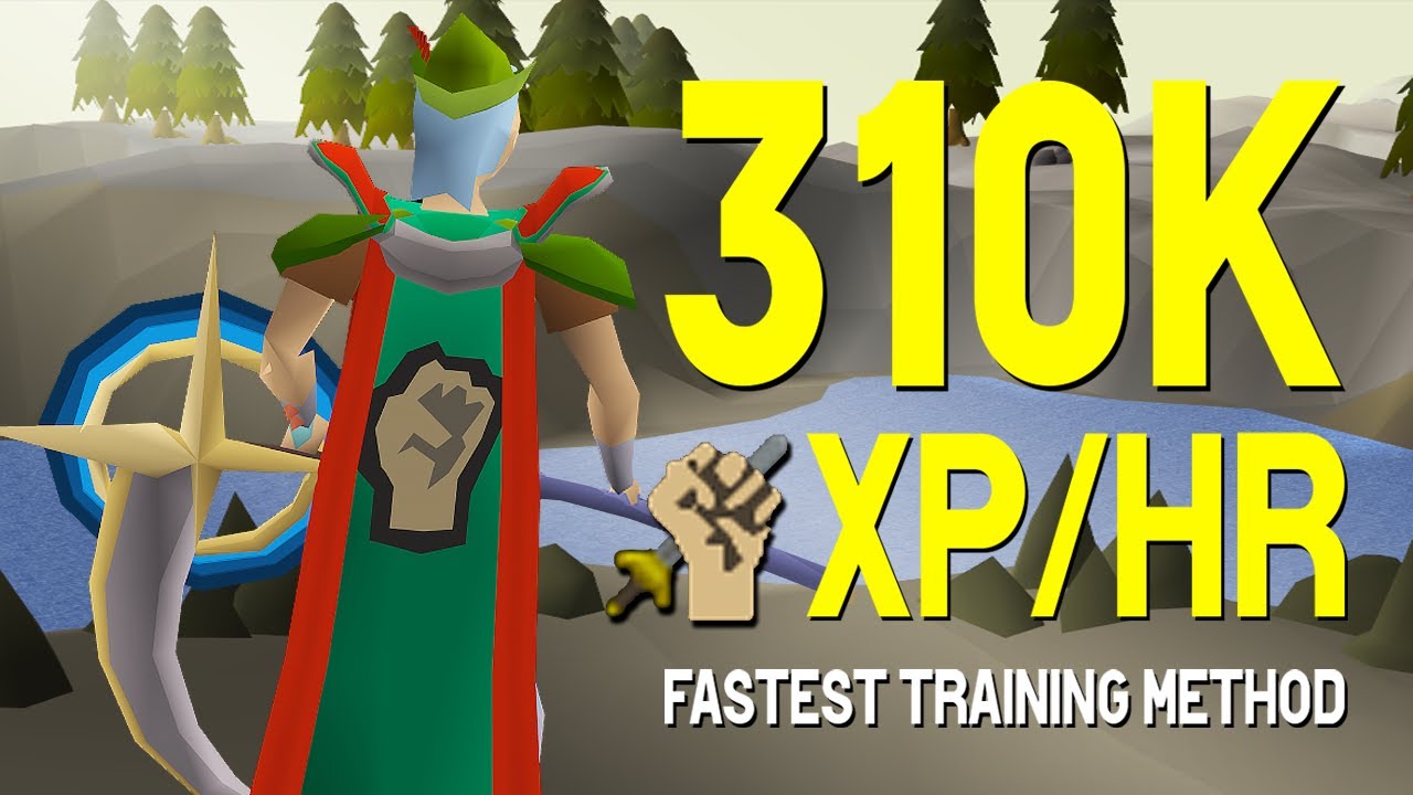 The FASTEST OSRS Strength & Attack Training Guide! (310K Xp P/H) backdrop
