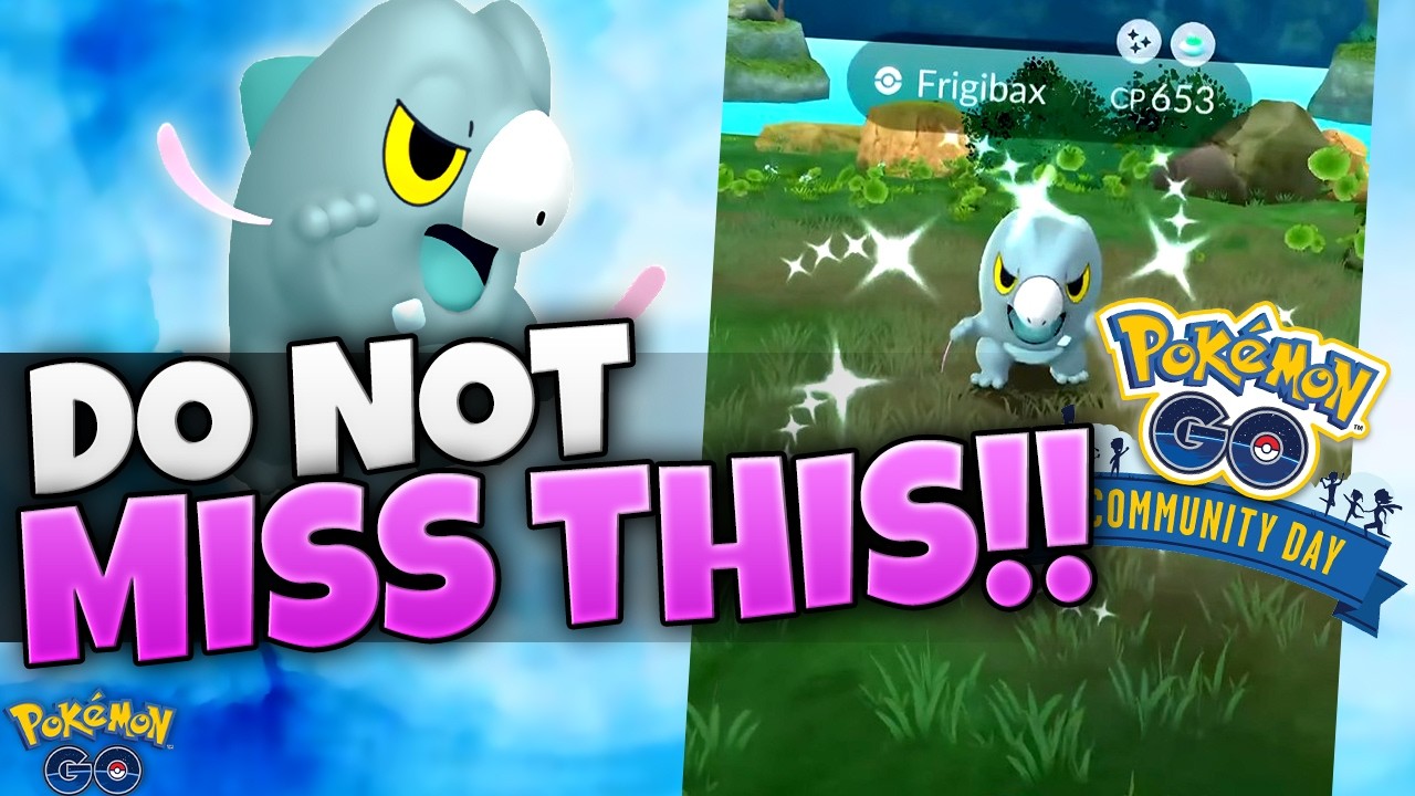 DON'T MISS THE BEST COMMUNITY DAY OF THE YEAR!! Frigibax Community Day in Pokémon GO!