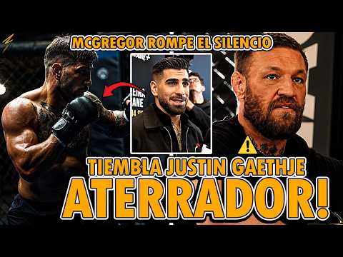 ⚠️¡LOCURA! ASI LUCE ILIA TOPURIA ANTES DE UFC CASA BLANCA vs GAETHJE! ¡MCGREGOR ROMPE EL SILENCIO! backdrop