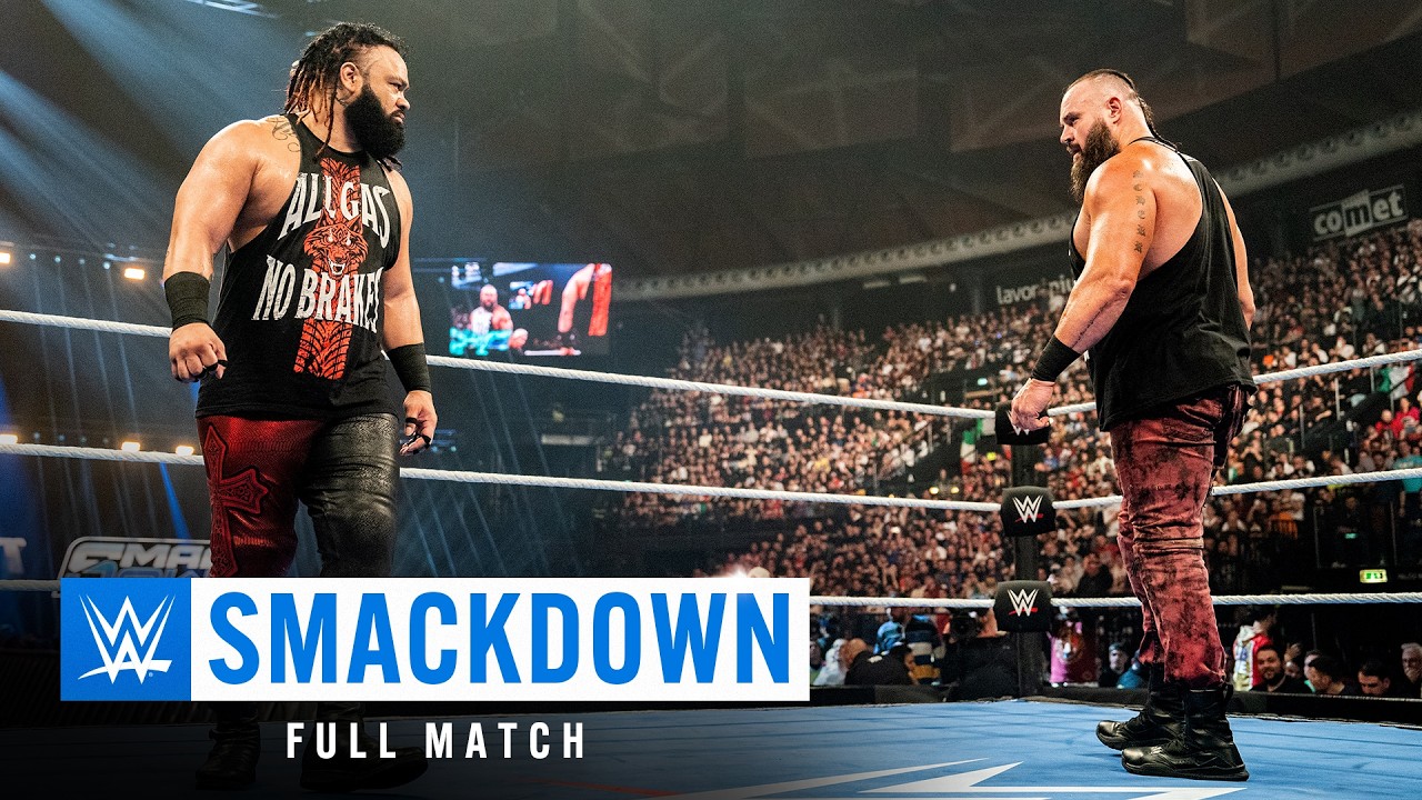 FULL MATCH: Braun Strowman vs. Jacob Fatu: SmackDown, March 21, 2025 background