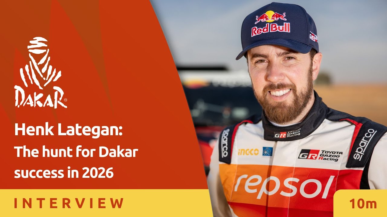 Henk Lategan: The hunt for Dakar success in 2026 background