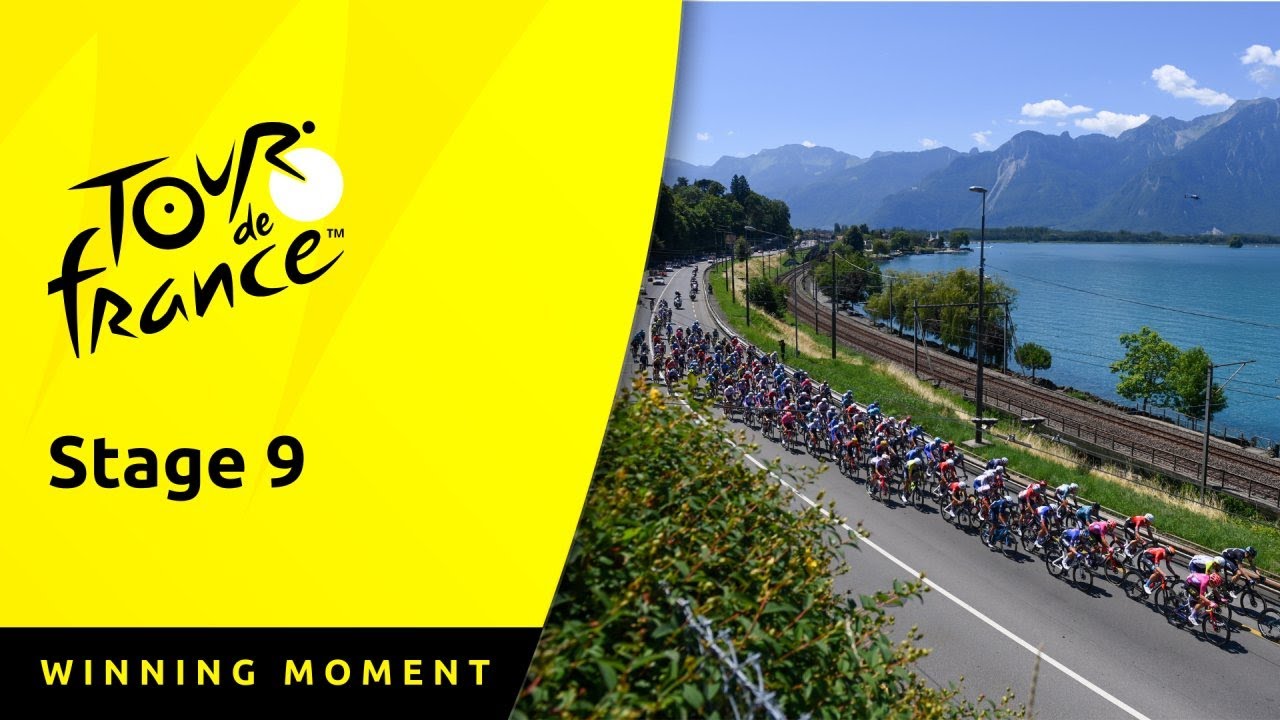 Gravel Chaos! | Stage 9 Tour de France 2024 Highlights background