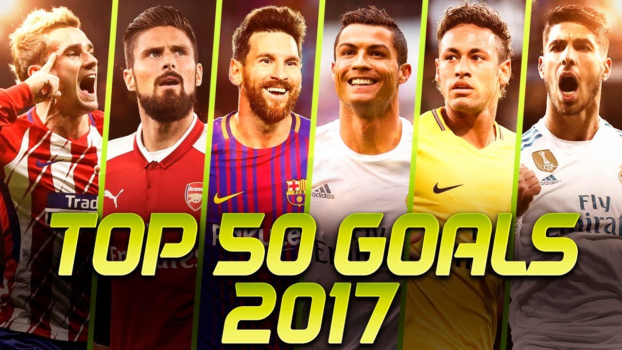 Top 50 Goals Of The Year 2017 background