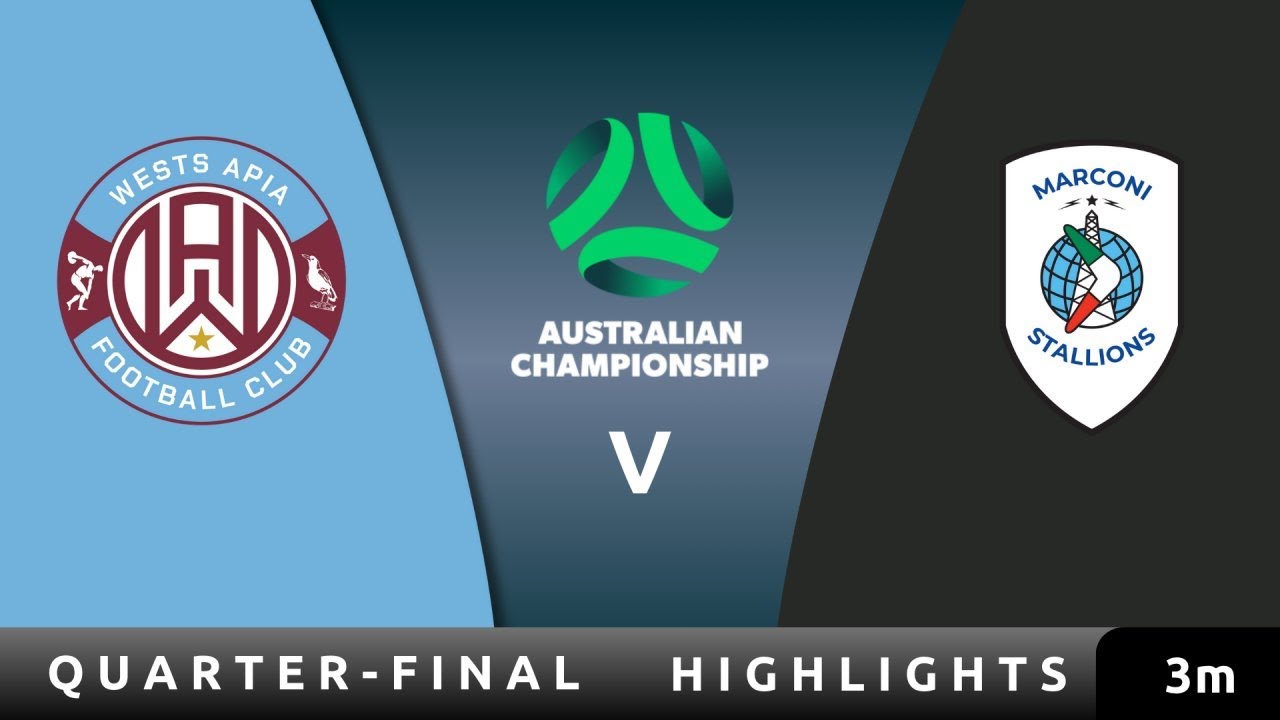 Derby d’Italia MADNESS | Wests APIA v Marconi Stallions Highlights backdrop