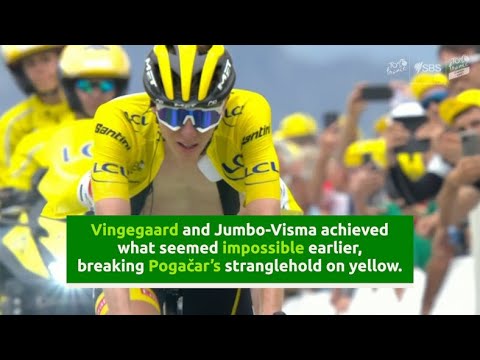 Jumbo-Visma all out to dislodge Pogačar from yellow background